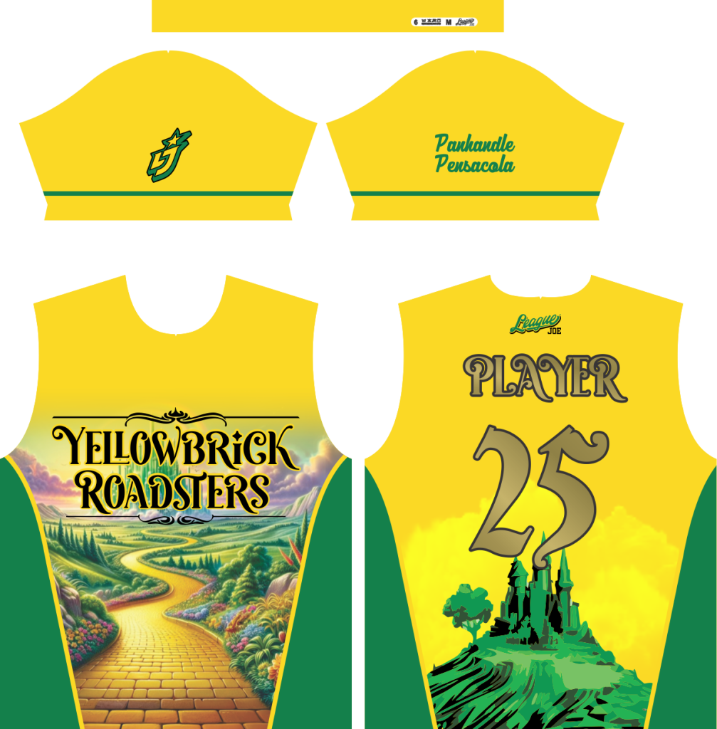 Yellow Brick Roadsters Official Jersey