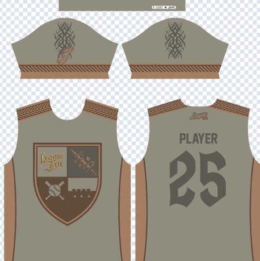 Undead on Deck Official Away Jersey