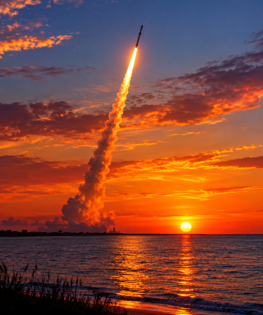 Logo for Rockets Across the Sky
