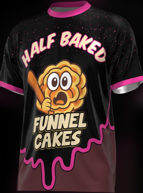 Logo for Half Baked Funnel Cakes