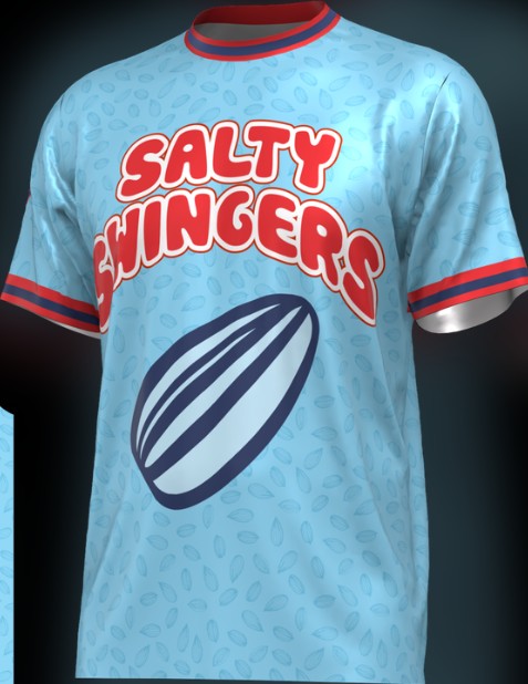 Logo for Salty Sluggers