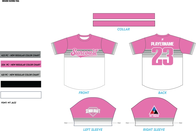 FIFTY SHADES OF GREY Official Away Jersey